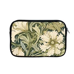 Flower Floral Pattern Floral Digital Paper Spring Flora Botanical Blossom Bloom Vintage Art Apple Macbook Pro 13  Zipper Case