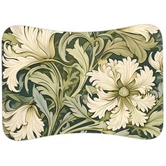 Flower Floral Pattern Floral Digital Paper Spring Flora Botanical Blossom Bloom Vintage Art Velour Seat Head Rest Cushion