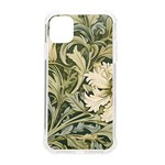 Flower Floral Pattern Floral Digital Paper Spring Flora Botanical Blossom Bloom Vintage Art iPhone 11 TPU UV Print Case Front