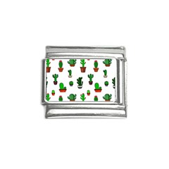 Cactus Plants Background Pattern Seamless Italian Charm (9mm)