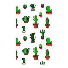 Cactus Plants Background Pattern Seamless Memory Card Reader (rectangular)