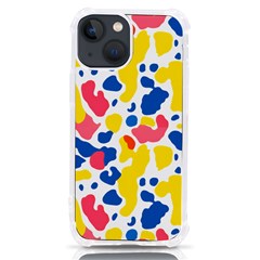 Colored Blots Painting Abstract Art Expression Creation Color Palette Paints Smears Experiments Mode Iphone 13 Mini Tpu Uv Print Case by Maspions