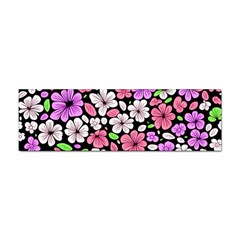 Flowers Floral Pattern Digital Texture Beautiful Sticker Bumper (100 Pack)