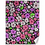 Flowers Floral Pattern Digital Texture Beautiful Canvas 18  x 24  17.8 x23.08  Canvas - 1