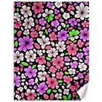 Flowers Floral Pattern Digital Texture Beautiful Canvas 36  x 48  35.26 x46.15  Canvas - 1