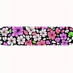 Flowers Floral Pattern Digital Texture Beautiful Large Bar Mat