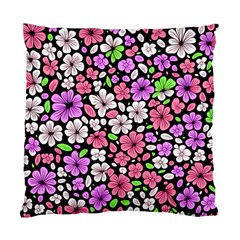 Flowers Floral Pattern Digital Texture Beautiful Standard Cushion Case (two Sides)