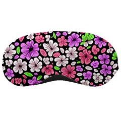 Flowers Floral Pattern Digital Texture Beautiful Sleep Mask