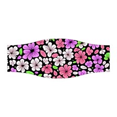 Flowers Floral Pattern Digital Texture Beautiful Stretchable Headband by Maspions