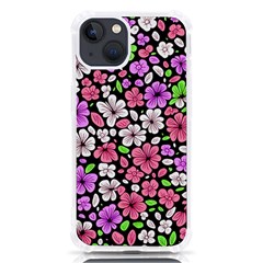 Flowers Floral Pattern Digital Texture Beautiful Iphone 13 Tpu Uv Print Case