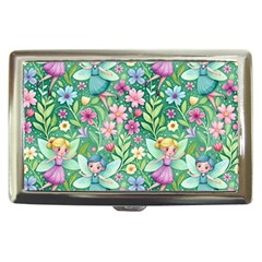 Fairies Fantasy Background Wallpaper Design Flowers Nature Colorful Cigarette Money Case by Maspions