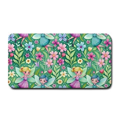 Fairies Fantasy Background Wallpaper Design Flowers Nature Colorful Medium Bar Mat by Maspions