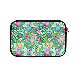 Fairies Fantasy Background Wallpaper Design Flowers Nature Colorful Apple Macbook Pro 13  Zipper Case