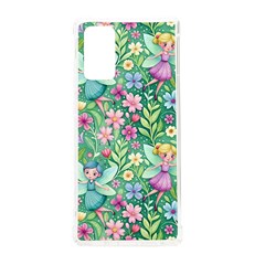 Fairies Fantasy Background Wallpaper Design Flowers Nature Colorful Samsung Galaxy Note 20 Tpu Uv Case