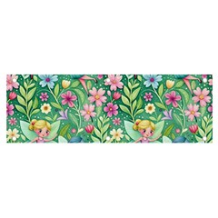 Fairies Fantasy Background Wallpaper Design Flowers Nature Colorful Banner And Sign 6  X 2  by Maspions