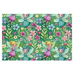 Fairies Fantasy Background Wallpaper Design Flowers Nature Colorful Banner And Sign 6  X 4 