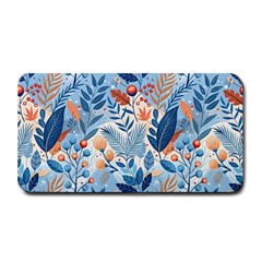 Berries Foliage Seasons Branches Seamless Background Nature Medium Bar Mat by Maspions