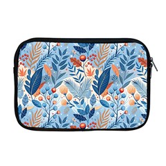 Berries Foliage Seasons Branches Seamless Background Nature Apple Macbook Pro 17  Zipper Case