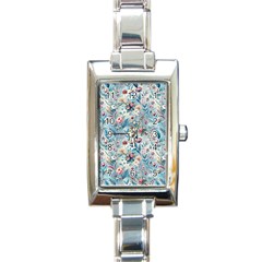 Floral Background Wallpaper Flowers Bouquet Leaves Herbarium Seamless Flora Bloom Rectangle Italian Charm Watch