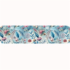 Floral Background Wallpaper Flowers Bouquet Leaves Herbarium Seamless Flora Bloom Large Bar Mat