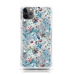 Floral Background Wallpaper Flowers Bouquet Leaves Herbarium Seamless Flora Bloom Iphone 11 Pro Max 6 5 Inch Tpu Uv Print Case