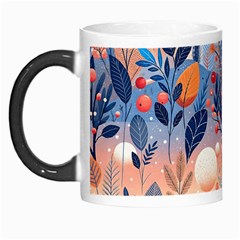 Seasons Foliage Branches Berries Seamless Background Texture Nature Morph Mug