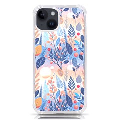 Seasons Foliage Branches Berries Seamless Background Texture Nature Iphone 14 Tpu Uv Print Case by Maspions