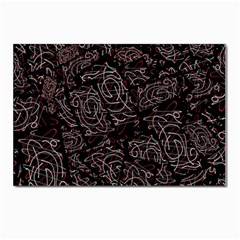 Fusionvibrance Abstract Design Postcard 4 x 6  (pkg Of 10) by dflcprintsclothing