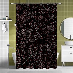 Fusionvibrance Abstract Design Shower Curtain 48  X 72  (small)  by dflcprintsclothing