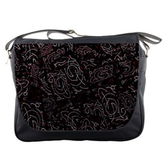 Fusionvibrance Abstract Design Messenger Bag by dflcprintsclothing