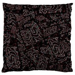 Fusionvibrance Abstract Design Standard Premium Plush Fleece Cushion Case (one Side) by dflcprintsclothing