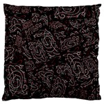 FusionVibrance Abstract Design Standard Premium Plush Fleece Cushion Case (Two Sides) Front