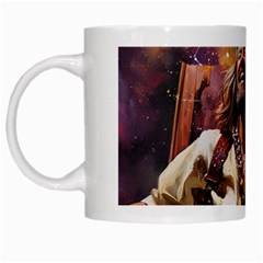 The King Who Laughs White Mug