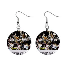 Yb 2vvvvv Zazzle - Digital Postcard - Front Mini Button Earrings