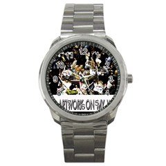 Yb 2vvvvv Zazzle - Digital Postcard - Front Sport Metal Watch