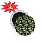 Camouflage pattern 1.75  Magnets (10 pack)  Front