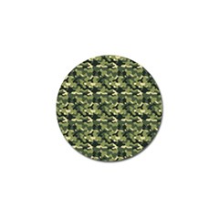 Camouflage Pattern Golf Ball Marker (4 Pack) by goljakoff