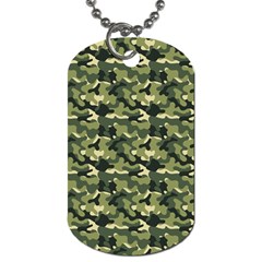 Camouflage Pattern Dog Tag (two Sides) by goljakoff