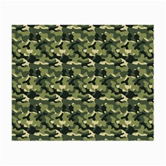 Camouflage Pattern Small Glasses Cloth by goljakoff