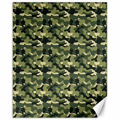 Camouflage Pattern Canvas 16  X 20  by goljakoff