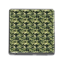 Camouflage Pattern Memory Card Reader (square 5 Slot) by goljakoff