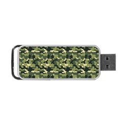 Camouflage Pattern Portable Usb Flash (one Side) by goljakoff