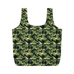 Camouflage Pattern Full Print Recycle Bag (m) by goljakoff