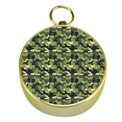 Camouflage Pattern Gold Compasses by goljakoff