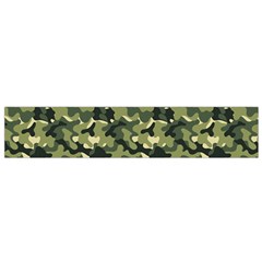 Camouflage Pattern Small Premium Plush Fleece Scarf