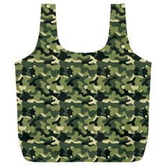 Camouflage Pattern Full Print Recycle Bag (xxl) by goljakoff