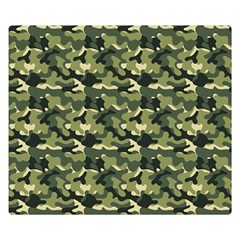 Camouflage Pattern Premium Plush Fleece Blanket (small) by goljakoff