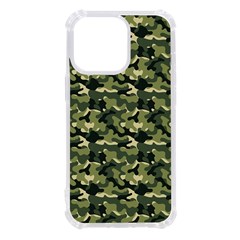 Camouflage Pattern Iphone 13 Pro Tpu Uv Print Case by goljakoff