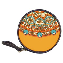 Mandala Orange Classic 20-cd Wallets by goljakoff