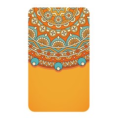 Mandala Orange Memory Card Reader (rectangular)